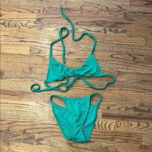 wild fable Teal Green Bikini Set SMALL BOTTOMS/ MEDIUM TOP